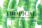 Tropical. Watercolor patterns., a Pattern Graphic by Anyuka (Thumbnail 1 of 10)