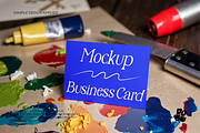 Business Card Mockup Set, a Books & Magazine Mockup by DOBE Studio (Thumbnail 3 of 6)