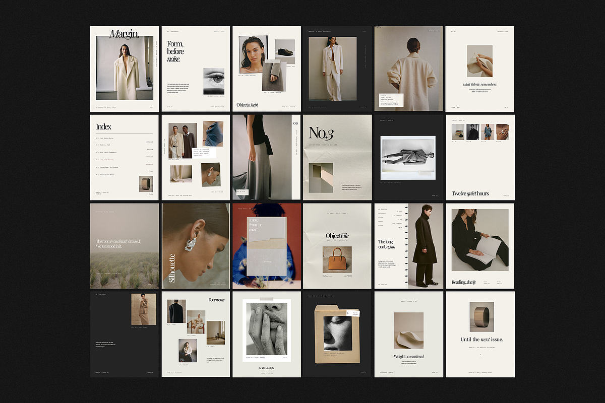 MARGIN 24 Editorial Canva Templates, a Social Media Template by The Muza (Photo 6 of 7)