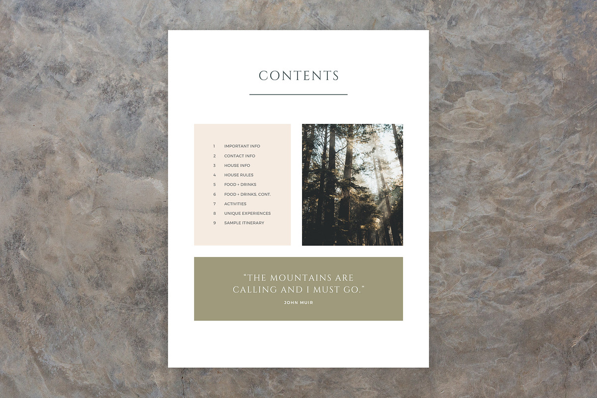 Arches Welcome Book for Airbnb Hosts, a Templates & Theme by Kin Studio (Photo 8 of 17)