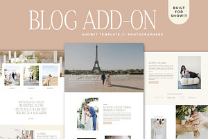 Showit Blog Template Add-On, a Websites & App Template by Lennox Creative Co.