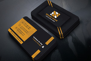 Modern Gradient Card Design, a Business Card Template by Mohammad Sarfaraz