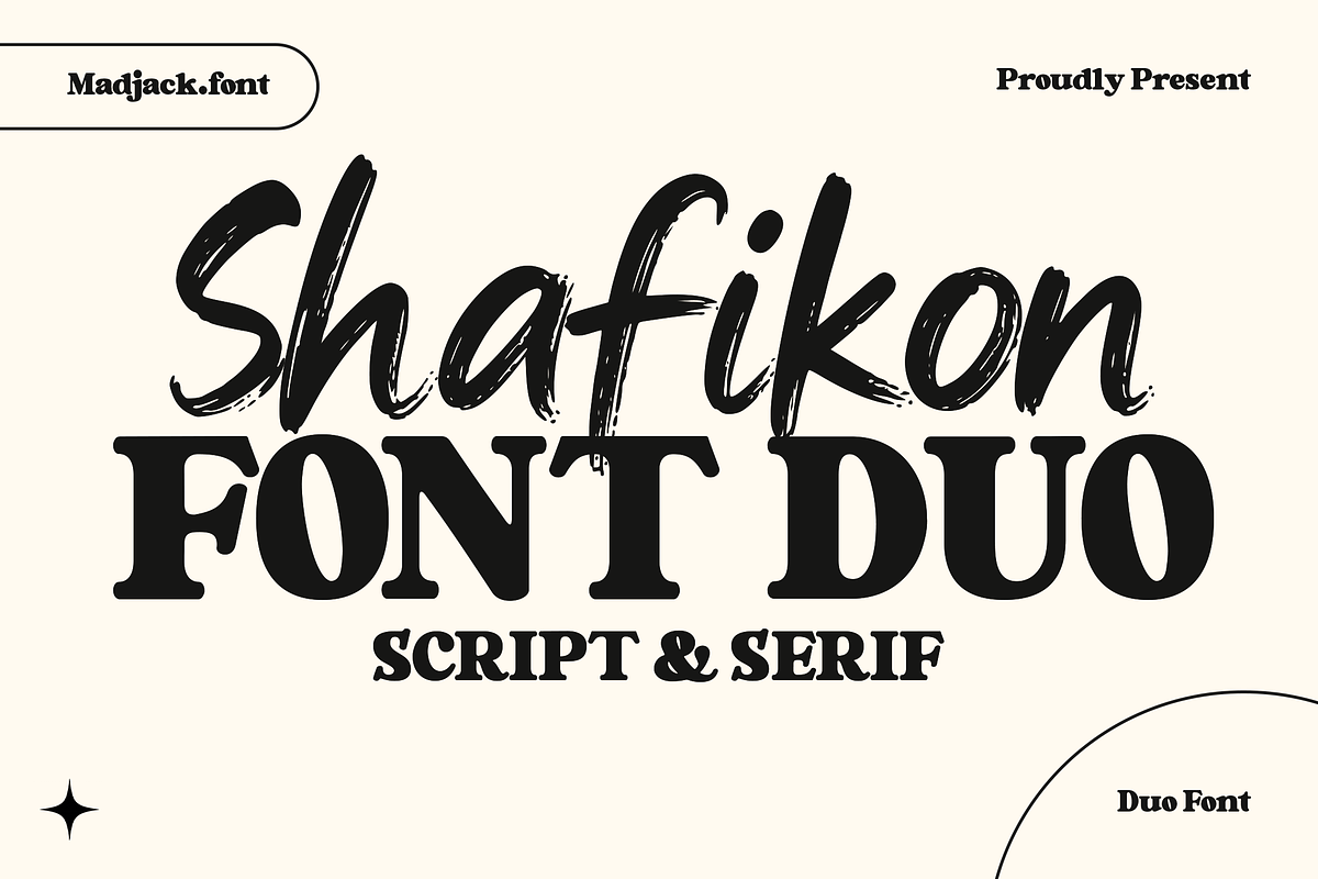 Shafikon Font Duo, a Script Font by Madjack.font (Photo 12 of 12)