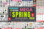 Mega Spring SVG Bundle, an Object Graphic by Design's Dark (Thumbnail 1 of 6)