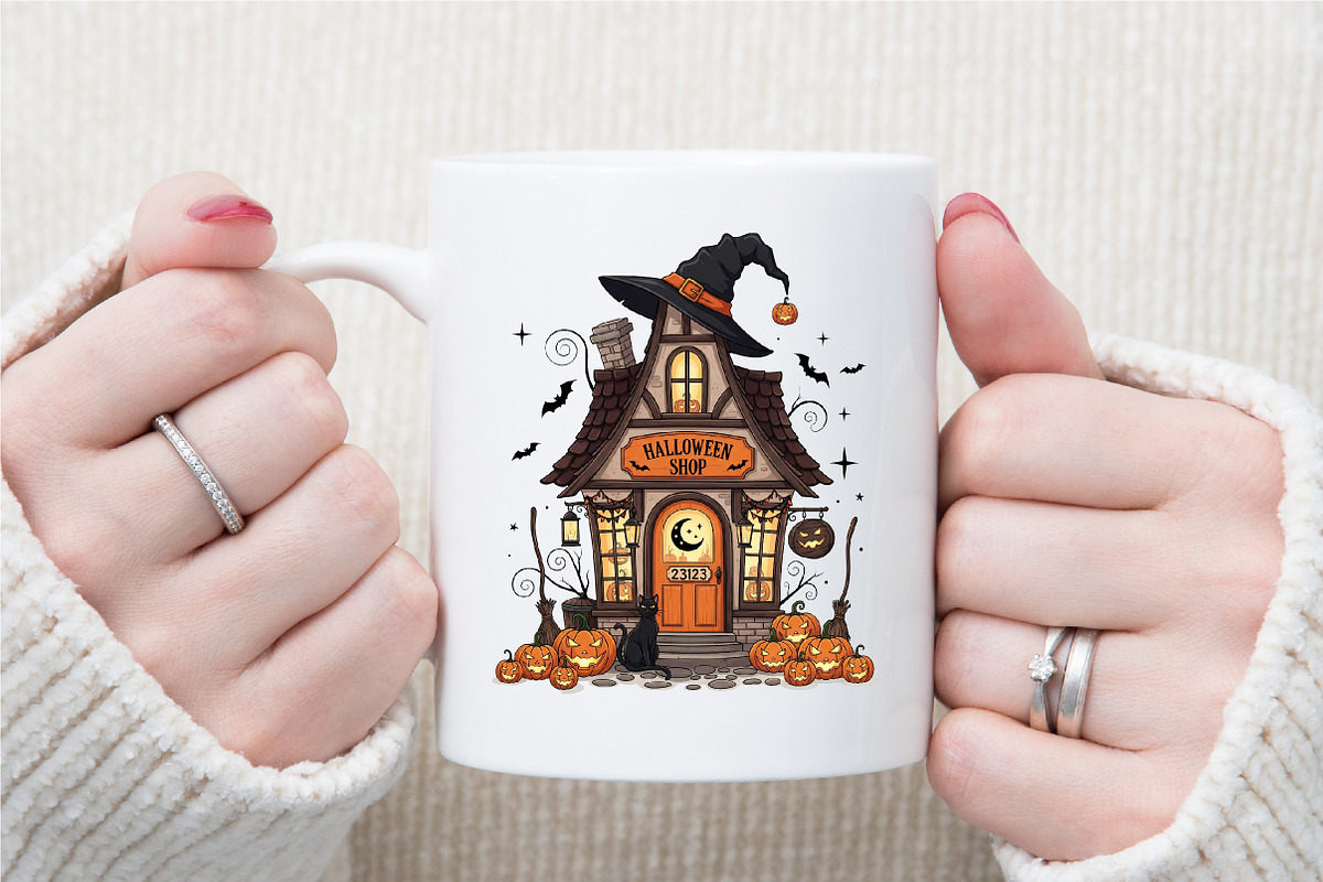 Halloween Shop Png,Funny Halloween P, an Illustration by Sublimation Artist (Photo 6 of 9)