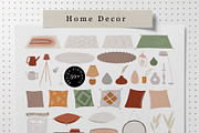 Cozy Home Decor Collection, a Decorative Illustration by Letters-Shmetters (Thumbnail 6 of 10)