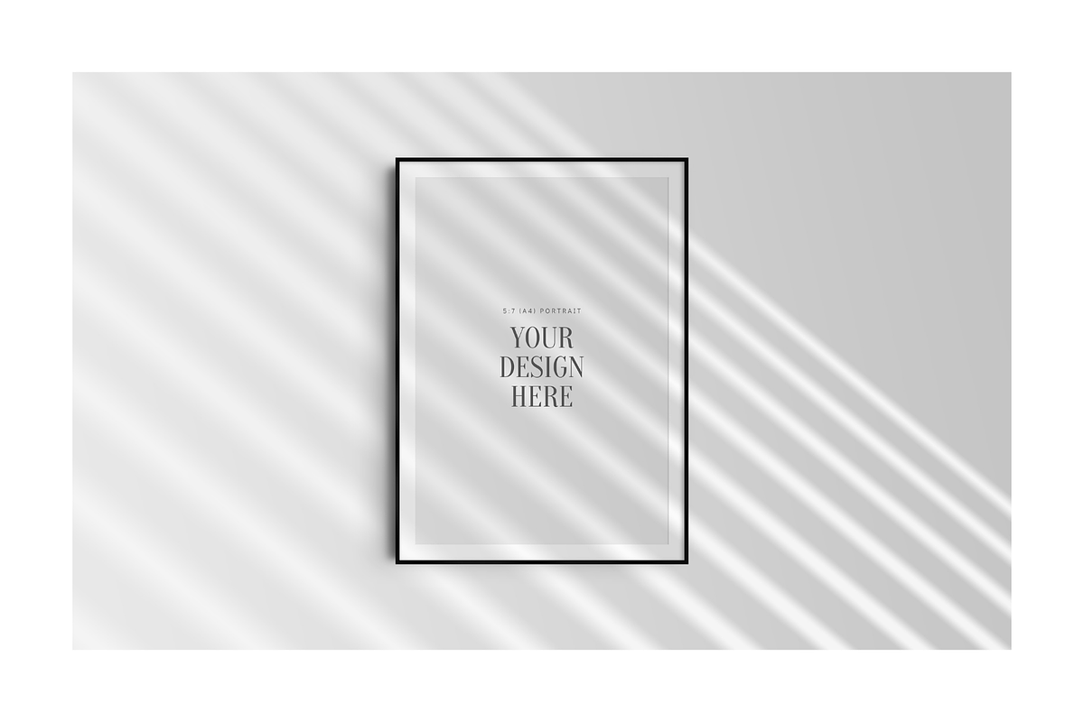 Frame Mockup 5:7 (A4) Portrait, a Mockup by DESIGN BY nube (Photo 15 of 15)