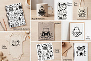 Cute Frog Clipart Bundle SVG, an Animal Illustration by PassionPNGcreation (Thumbnail 3 of 4)