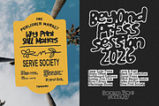 Penary - Bold Playful Font, a Handwritten Font by Typeparties (Thumbnail 11 of 11)