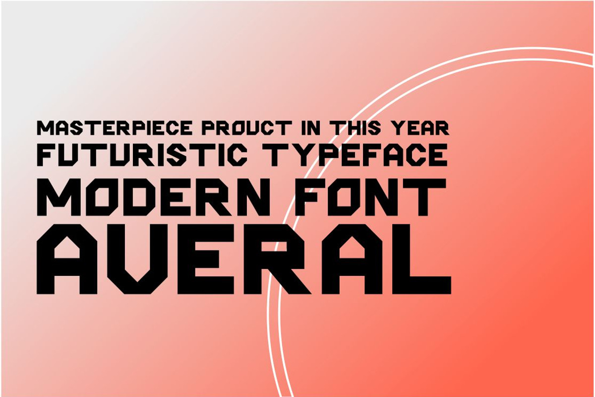 Hammer Font | Futuristic Font, a Sans Serif Font by WhymoreArt (Photo 4 of 5)