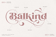 Balkind - Modern Beauty Serif Font, a Serif Font by Ekahermawan (Thumbnail 3 of 25)