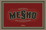 Mesho Victorian Typeface, a Serif Font by TypeClassHeroes (Thumbnail 1 of 15)