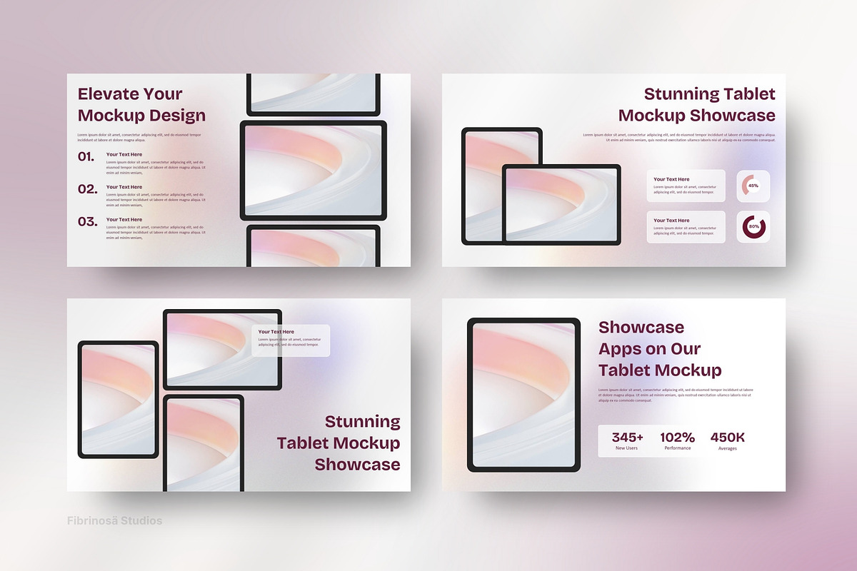 Tablet Mockup, a Presentation Template by FIBRINOSÄ (Photo 5 of 6)