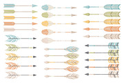 Vintage Boys Arrow Clipart & Vectors, an Illustration by Amanda Ilkov (Thumbnail 4 of 4)