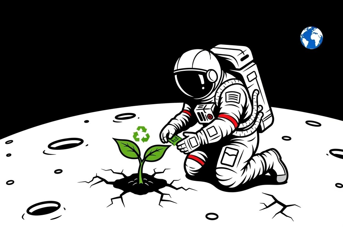 This vector astronaut artwork, an Illustration by Amazin_art (Photo 8 of 30)