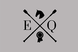 Equestrian Monogram Logo