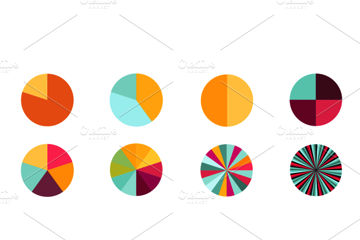 POP: Ultimate Pie Chart Icon Set, an Icon by YearZero.xyz (Photo 3 of 5)