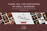 Medspa Instagram Templates Valentine, a Social Media Template by DesignsbyMariaStudio (Thumbnail 10 of 10)