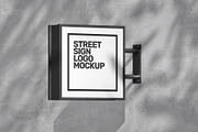 Street Sign Mockup (32 PSD Scenes), an Advertising Mockup by Traint (Thumbnail 9 of 50)