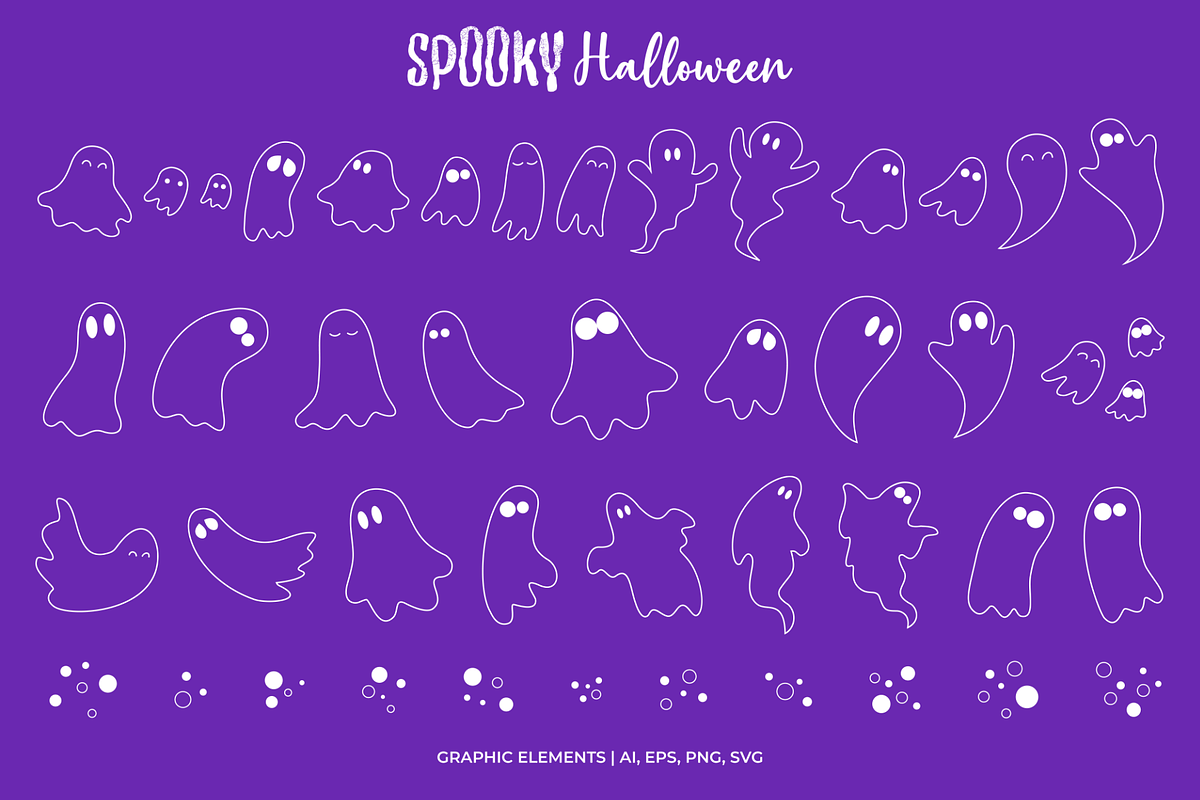 Spooky Halloween - Cards & Patterns, a Pattern Graphic by LiSA Creative Mood (Photo 3 of 11)
