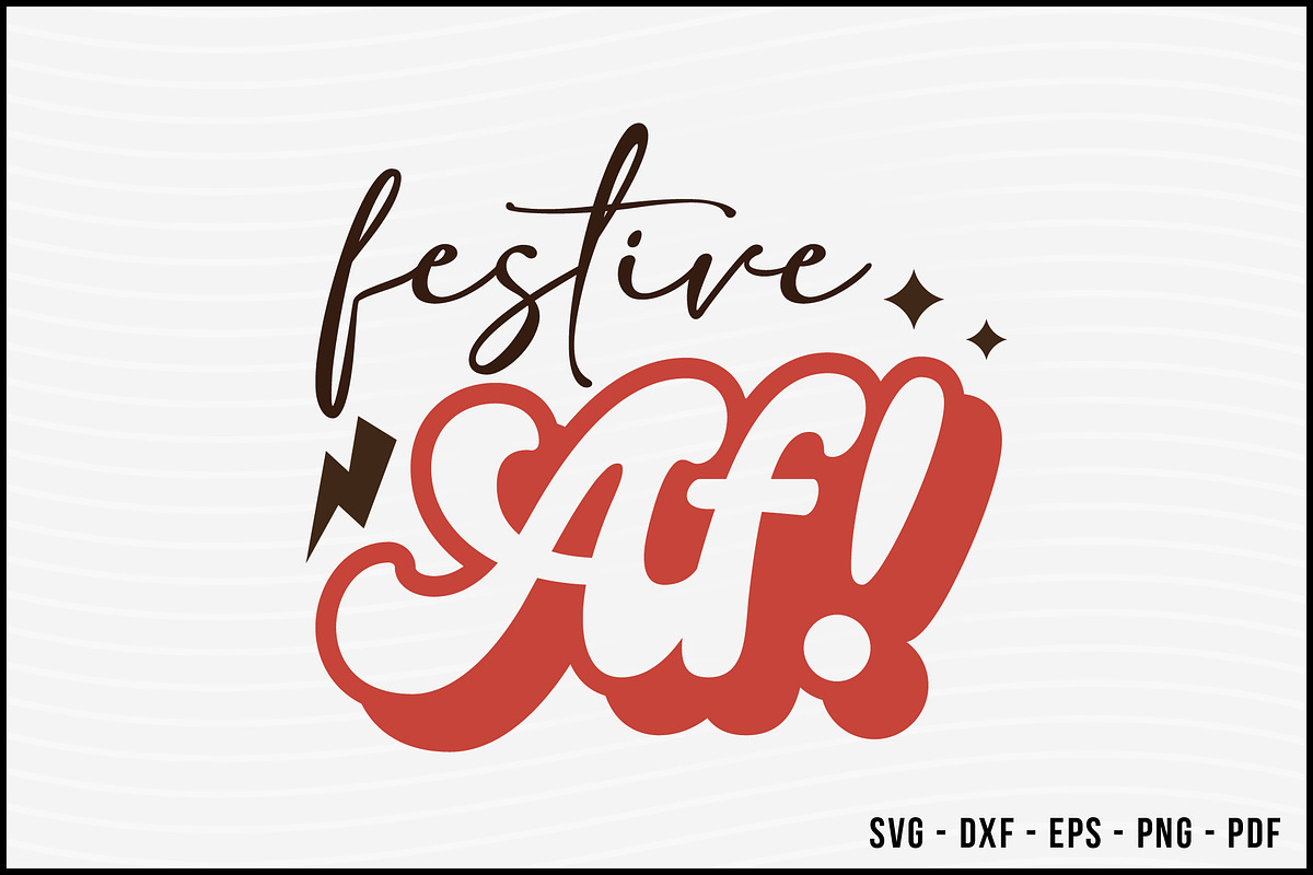 Groovy Christmas SVG Bundle 20 Desig, an Object Graphic by BeeCraftR (Photo 10 of 15)