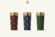 Vintage Christmas Painted Patterns 1, a Pattern Graphic by Euonia Meraki (Thumbnail 6 of 8)