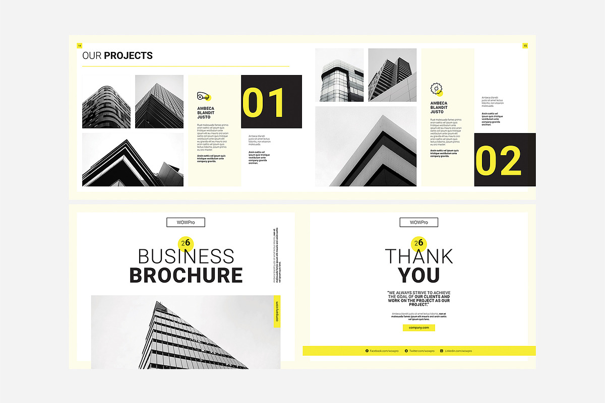 Business Brochure Template, a Brochure Template by WOWPro (Photo 6 of 6)