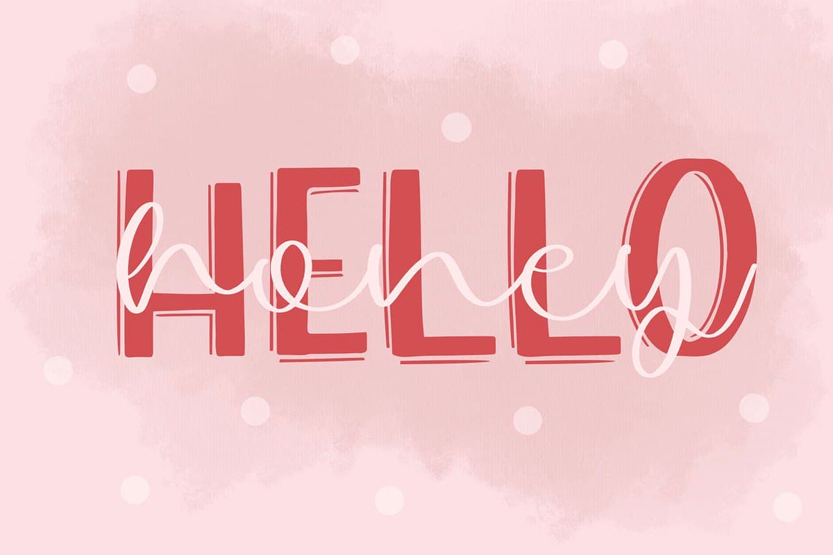Simple Lines Font Duo, a Script Font by CallMeStasia (Photo 3 of 7)
