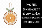 Neutral Rustic Christmas Clipart, an Illustration by Designking (Thumbnail 3 of 5)