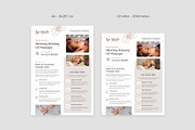 Spa Salon Flyer Canva Template, a Flyer Template by artbart (Thumbnail 8 of 9)