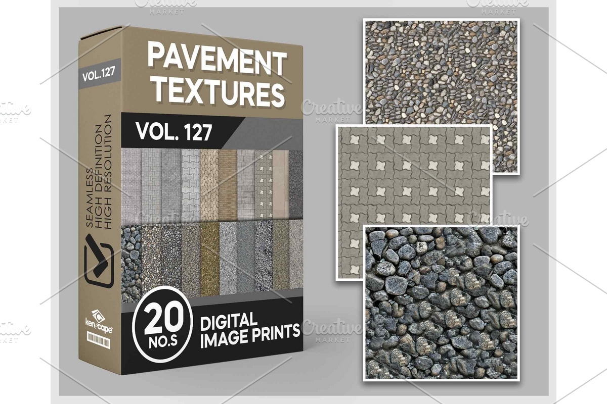 20 Seamless Pavement Textures, an Architecture Photo by KenScape (Photo 1 of 3)