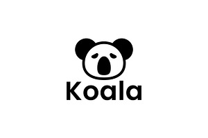 Koala logo vector icon illustration, a Branding & Logo Template by Dyn Studio