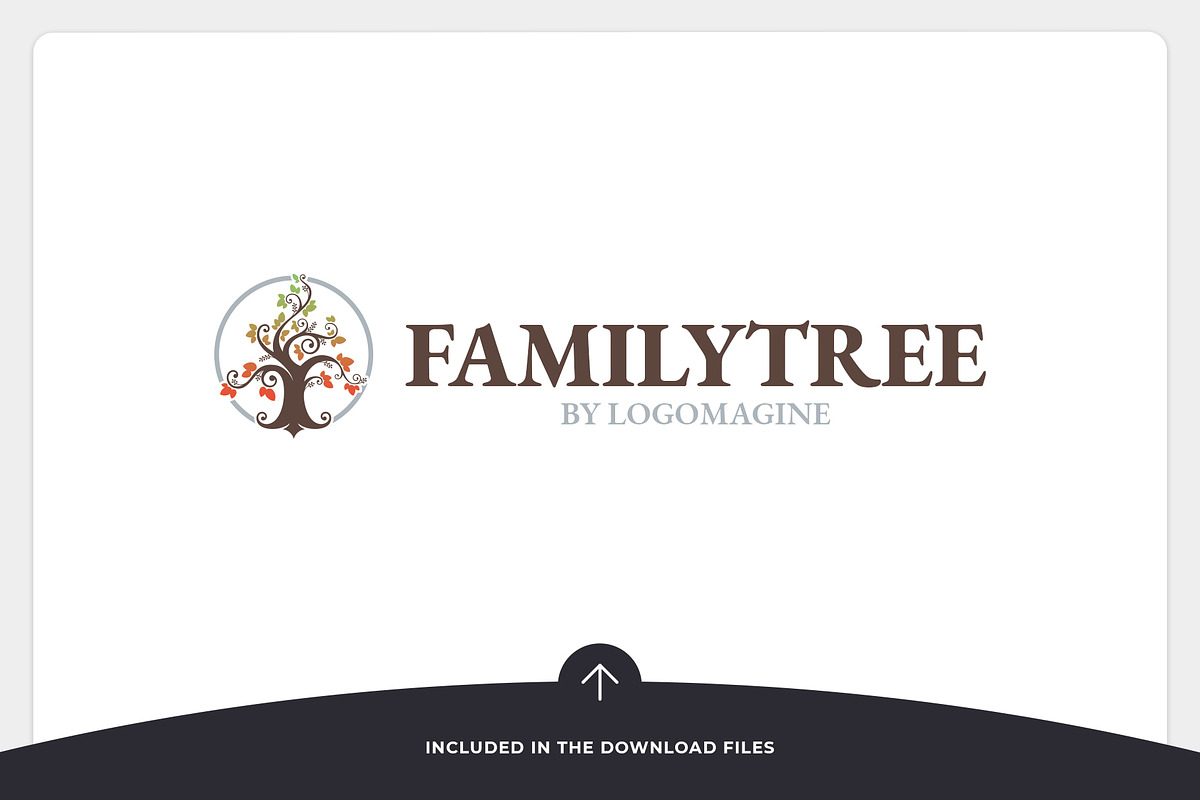Family Tree Logo Template, a Branding & Logo Template by LOGOMAGINE (Photo 14 of 16)