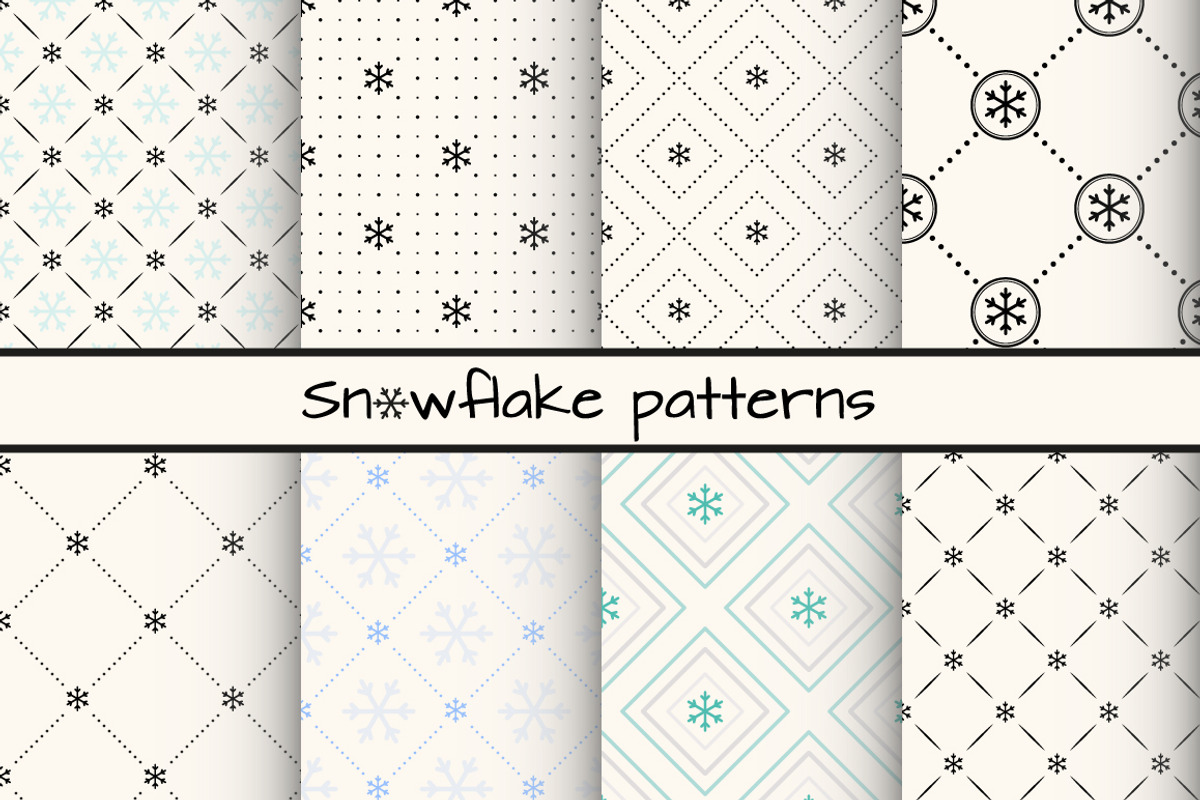 Snowflake patterns
