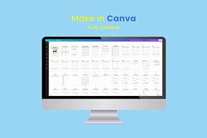 Personal Finance Planner Canva