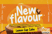 Orange Cupcakes – Fun Display Font, a Handwritten Font by Almarkhatype (Thumbnail 2 of 8)