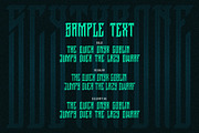 GRVS Scythrone Font, a Font by GRVS Studio (Thumbnail 4 of 5)