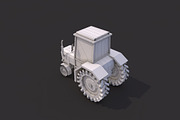 Low Poly Tractor, a Cars & Vehicle 3D Model by CreativeeArt (Thumbnail 8 of 8)