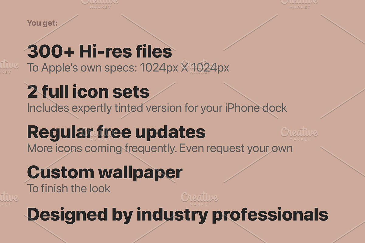 iOS 14 Luxury iPhone App Icons • II, an Icon by Homescreen Pro (Photo 2 of 6)