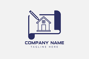 Home Architect Logo Design, a Branding & Logo Template by Toufiqul