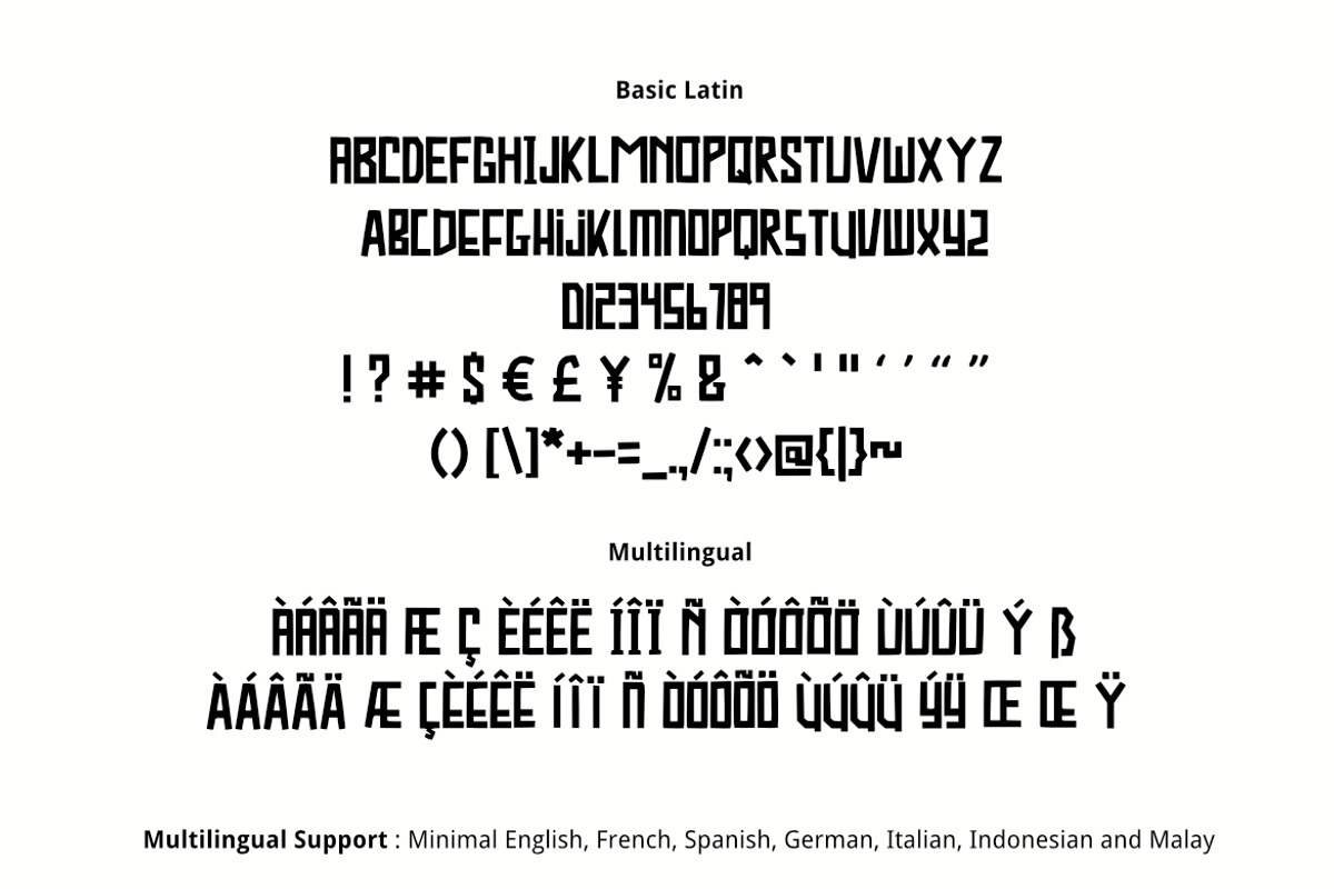 The Marlin Font, a Sans Serif Font by YandiDesigns (Photo 2 of 4)