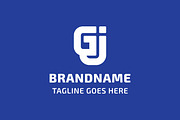 Letters GJ Monogram Connected Logo, a Branding & Logo Template by Pray Art Design Studio (Thumbnail 2 of 2)