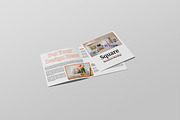 Square Bifold Brochure Mockup, a Print Template by rahmatmoscae (Thumbnail 3 of 16)
