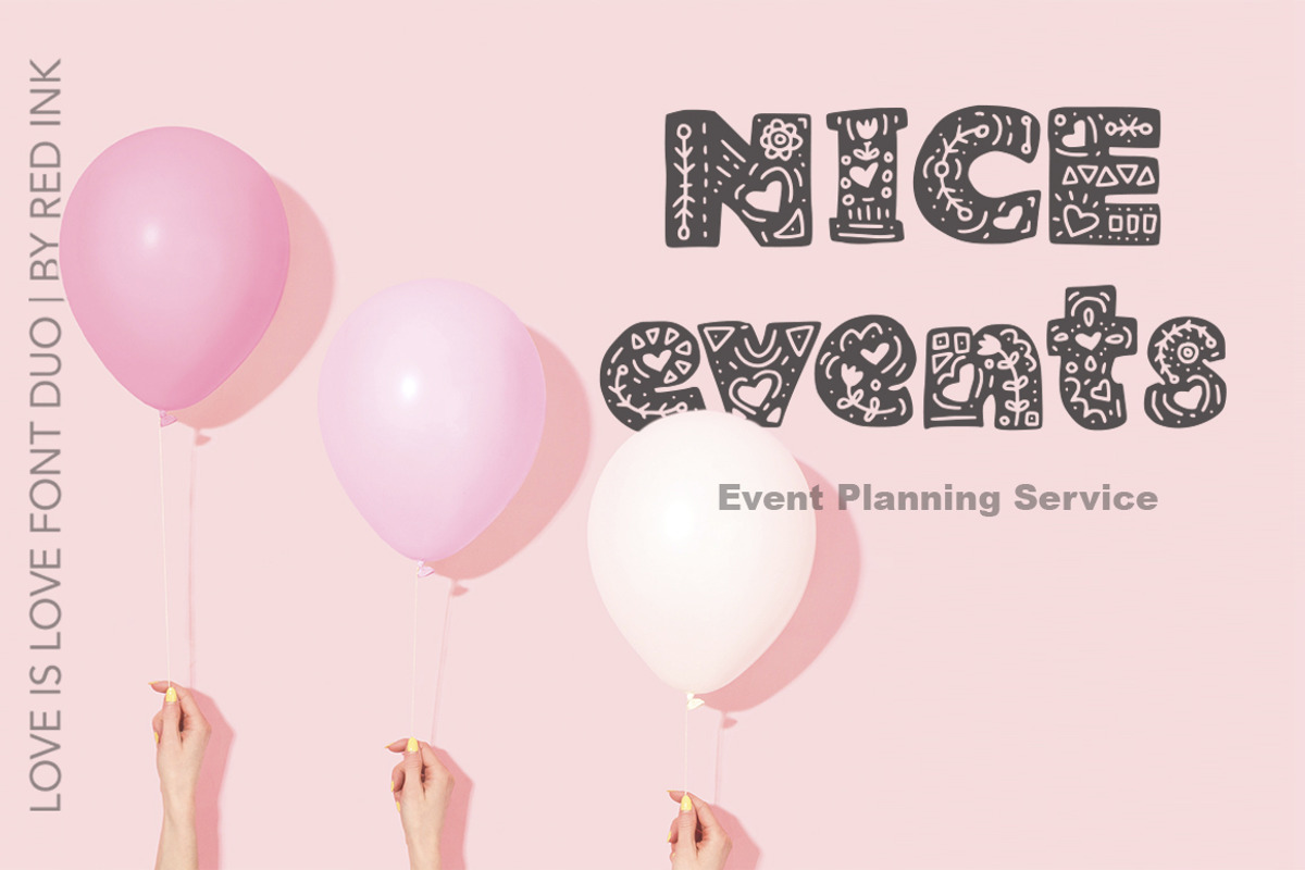 Love is Love. Font Duo. SALE! preview 5