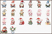 Cozy Christmas Gnomes Clipart, an Illustration by Sublimation Artist (Thumbnail 3 of 6)