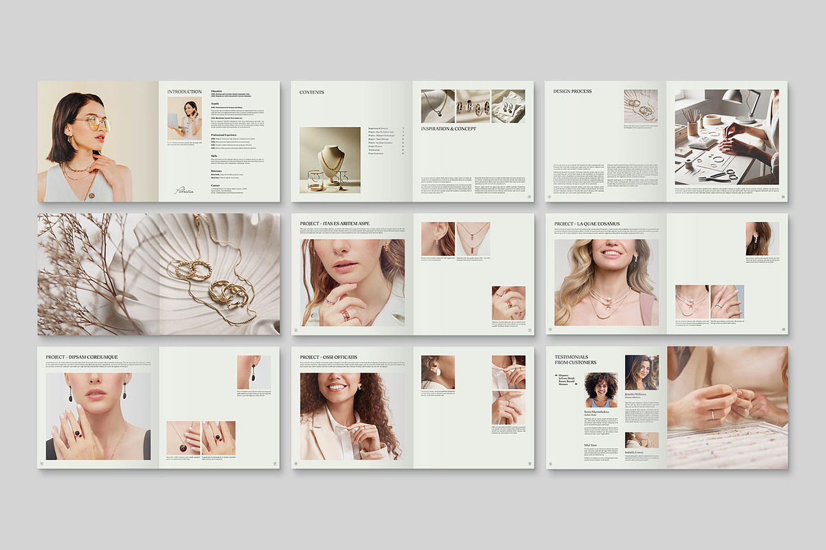 Portfolio Template, a Brochure Template by BrandPacks (Photo 4 of 6)