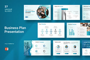 Business Presentation Templates, a Presentation Template by Fit-tee (Thumbnail 1 of 8)