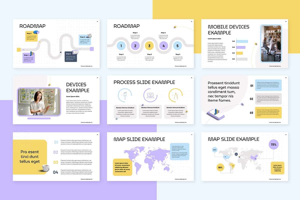 Elemental 3D Google Slides Template, a Presentation Template by chio.design - Khalay Chio (Photo 6 of 7)