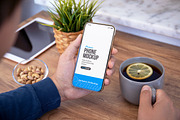 Lemon Drink Phone Mockup, an iPhone Mockup by SimplDesign (Thumbnail 2 of 2)