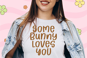 Bunny Smile - Easter Font